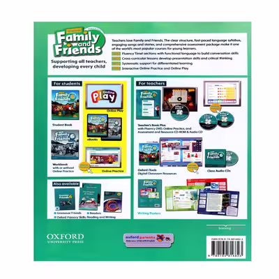 کتاب Family And Friends 6 اثر جمعی از نویسندگان انتشارات الوندپویان پنج جلدی