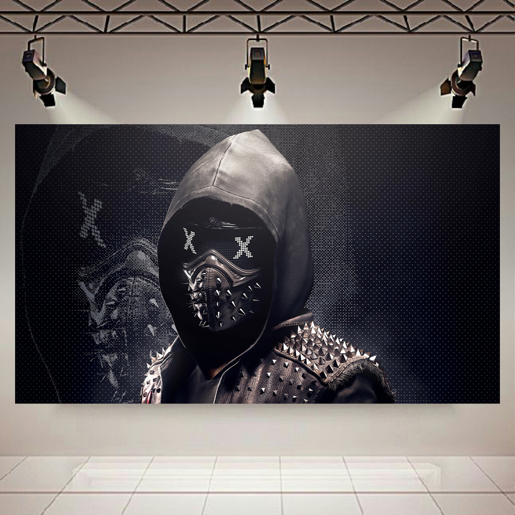 تابلو شاسی طرح Game مدل Watch Dogs 2 کد AR5270