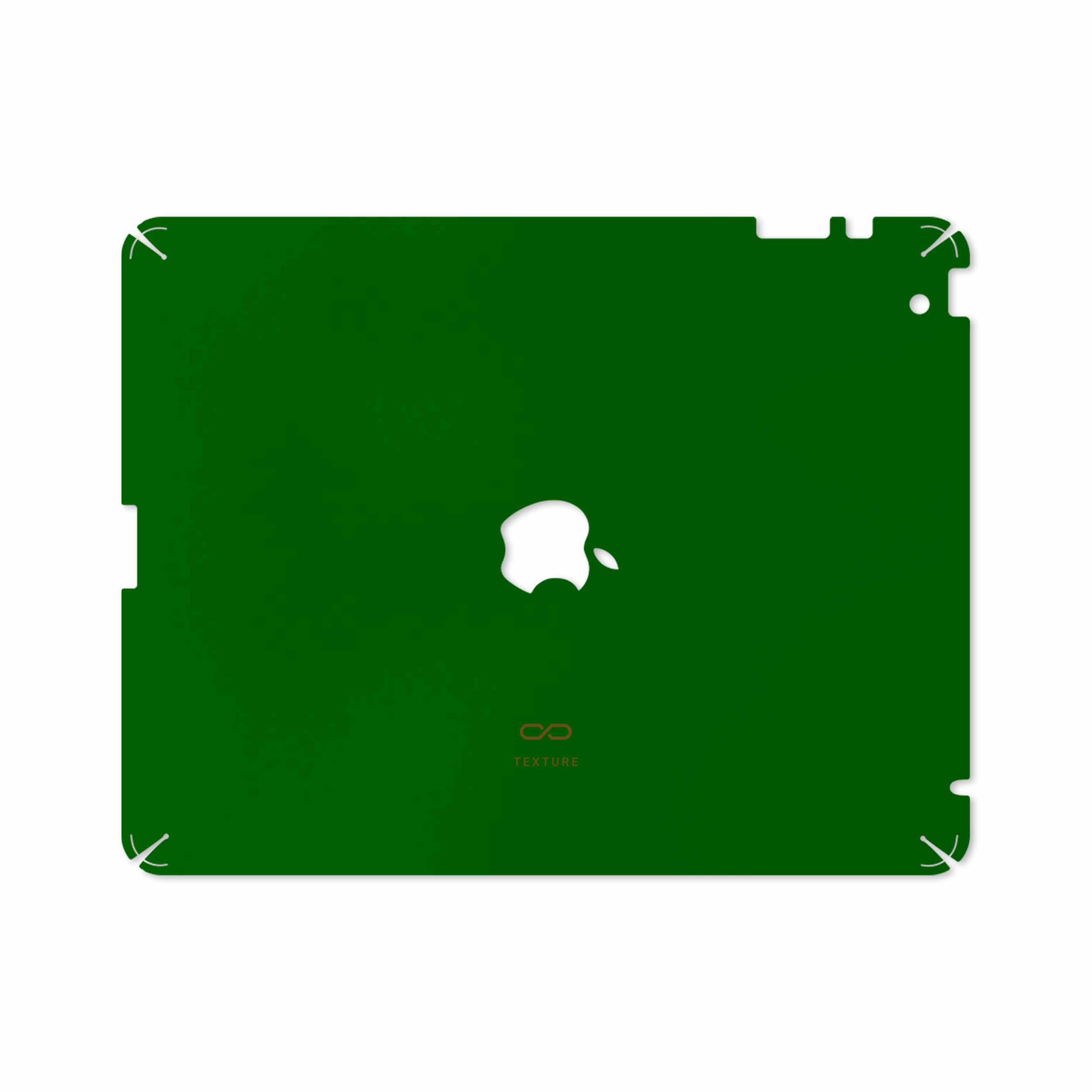 برچسب پوششی ماهوت مدل Metallic-Green مناسب برای تبلت اپل iPad 2 2011 A1396