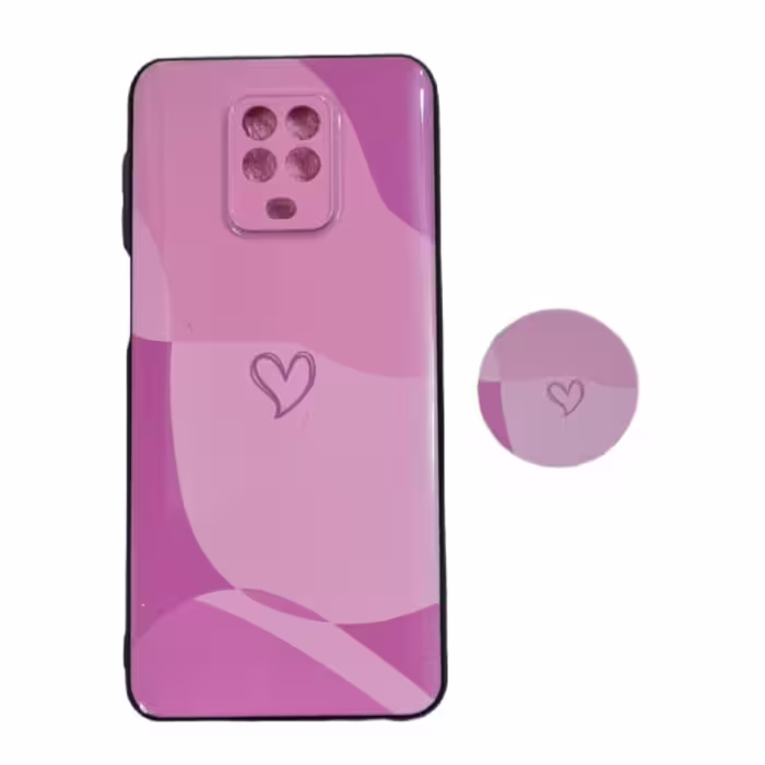 کاور طرح دخترانه کد 948 مناسب برای گوشی موبایل شیائومی Redmi Note 9s / 9 Pro به همراه پاپ سوکت
