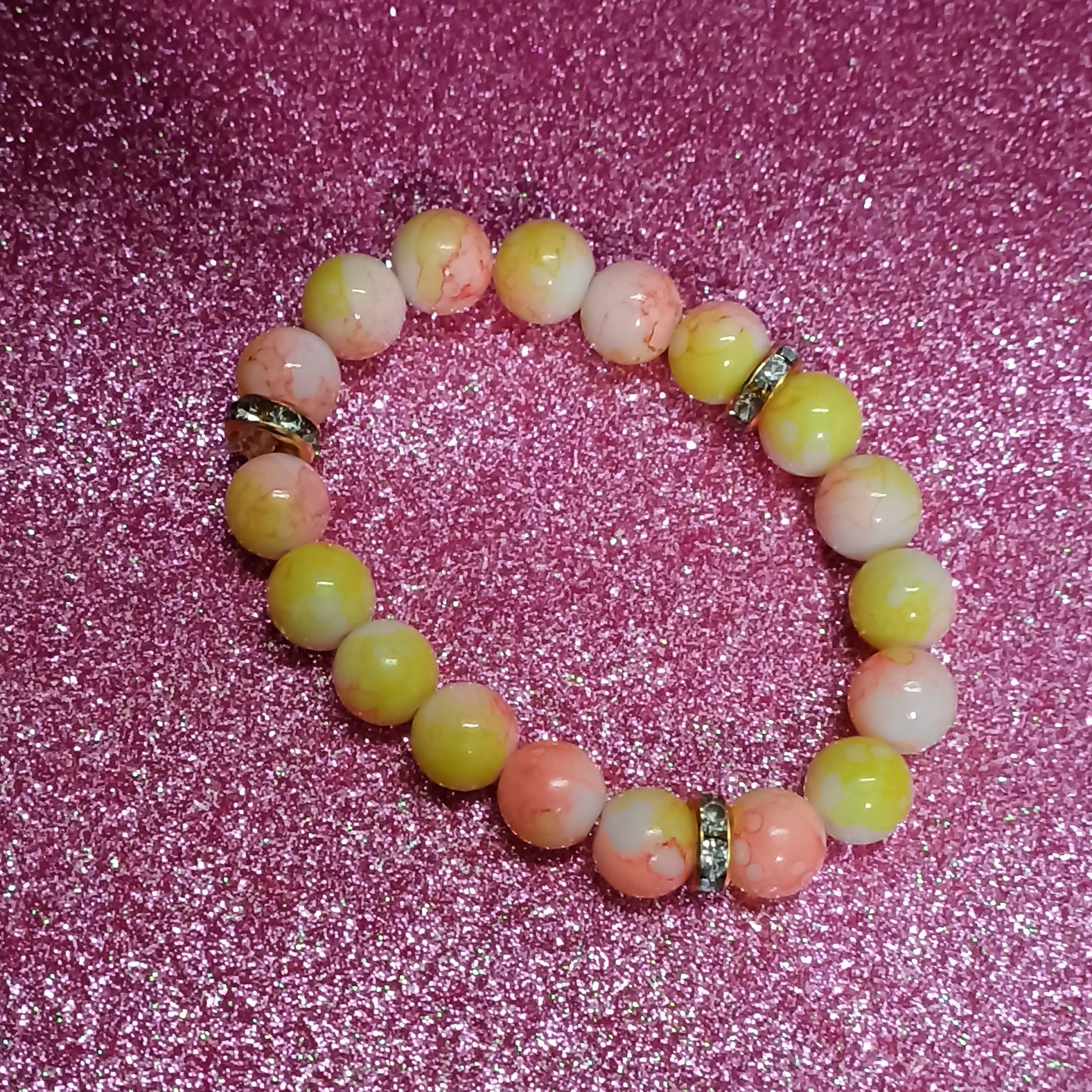 دستبند مهره ای کشی عمده 6 عددی