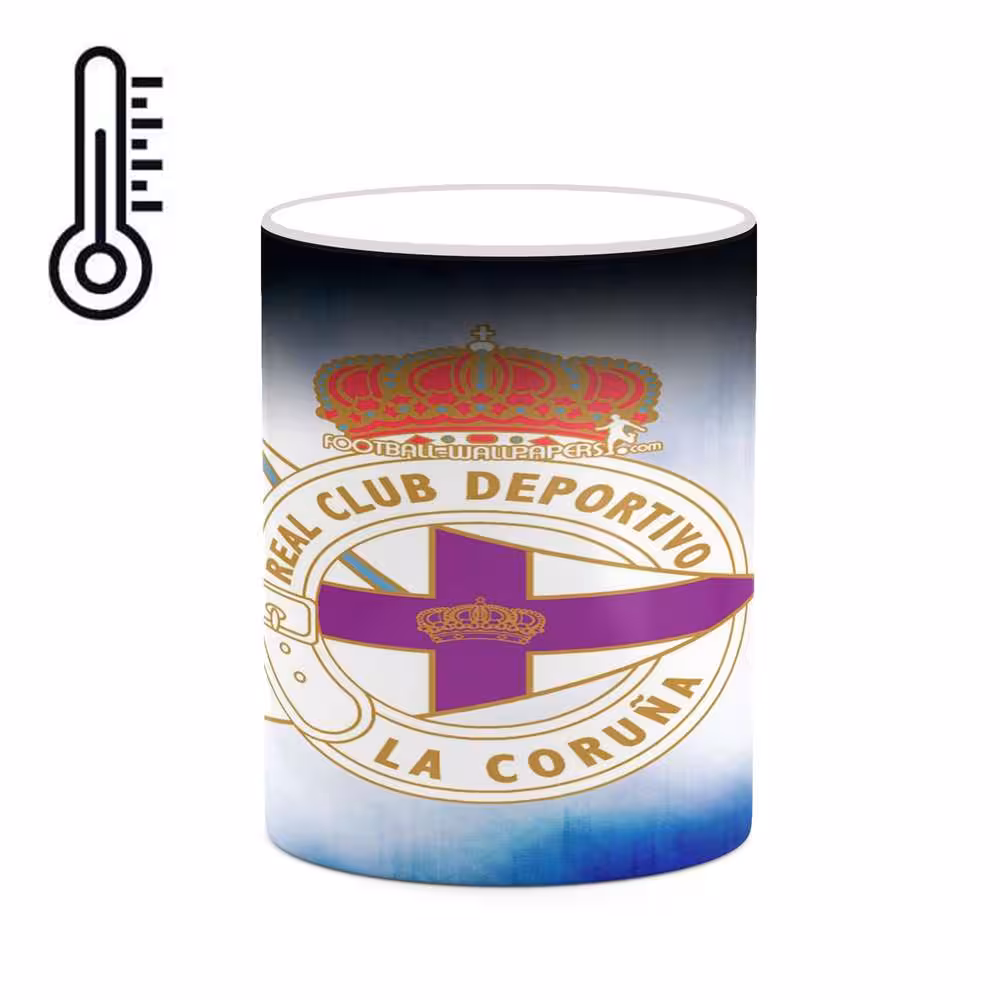 ماگ حرارتی کاکتی طرح تیم Deportivo la Coruna مدل mgh19874
