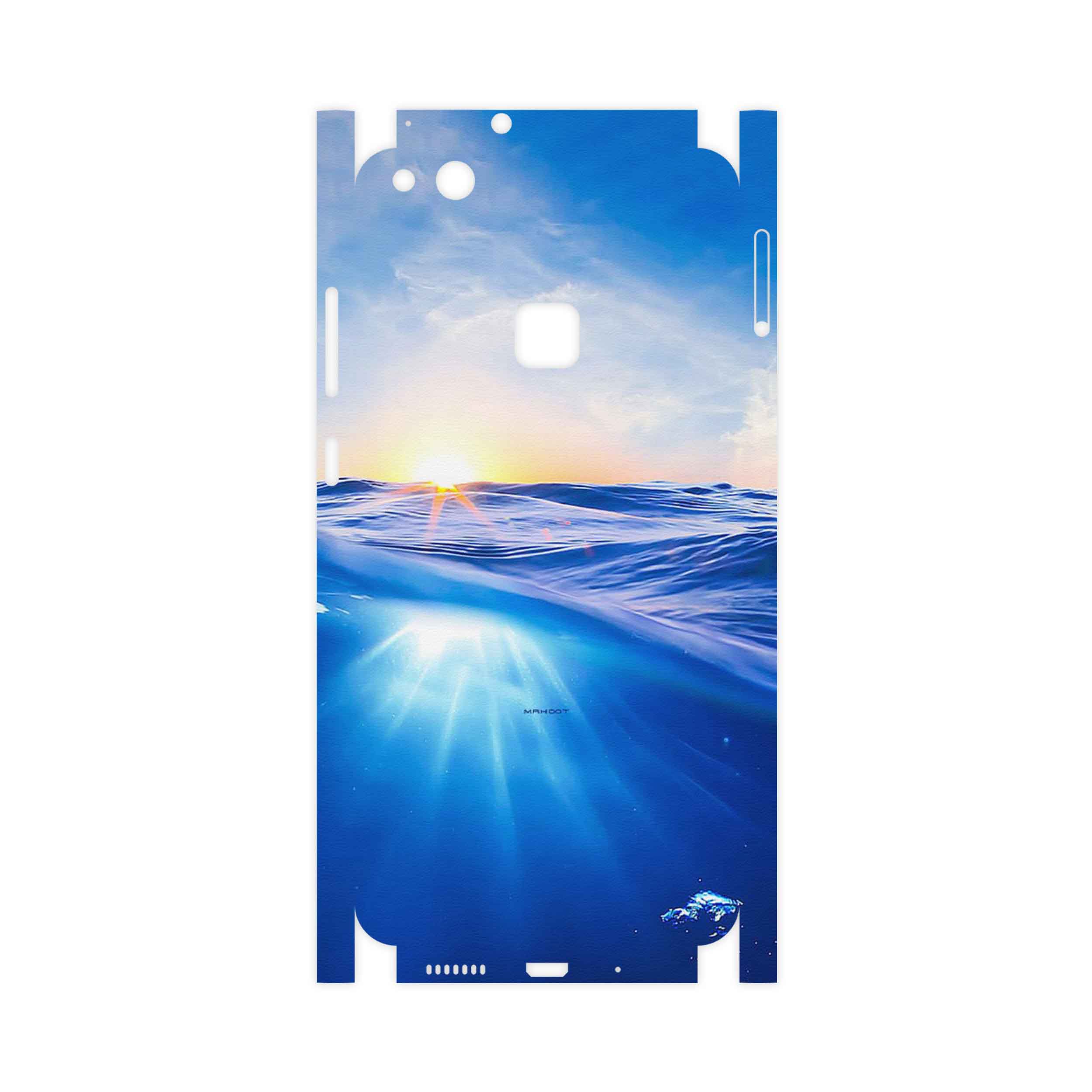 برچسب پوششی ماهوت مدل Ocean-FullSkin مناسب برای گوشی موبایل هوآوی P10 Lite