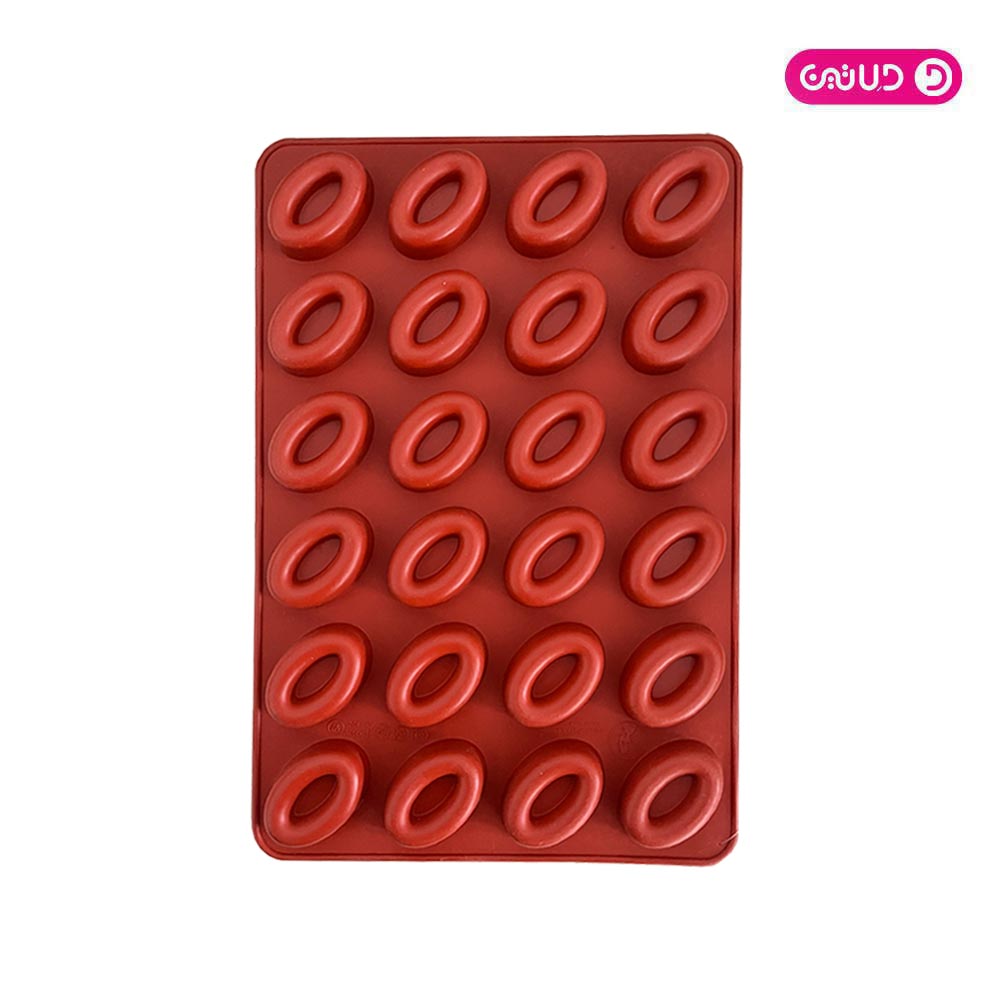 قالب سیلیکونی ساوارین 24 خانه بیضی
