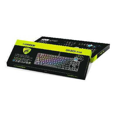 کیبورد مخصوص بازی گرین مدل GK801-RGB