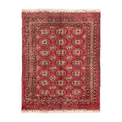 فرش دستبافت دو و نیم متری مدل ترکمن کد 491053