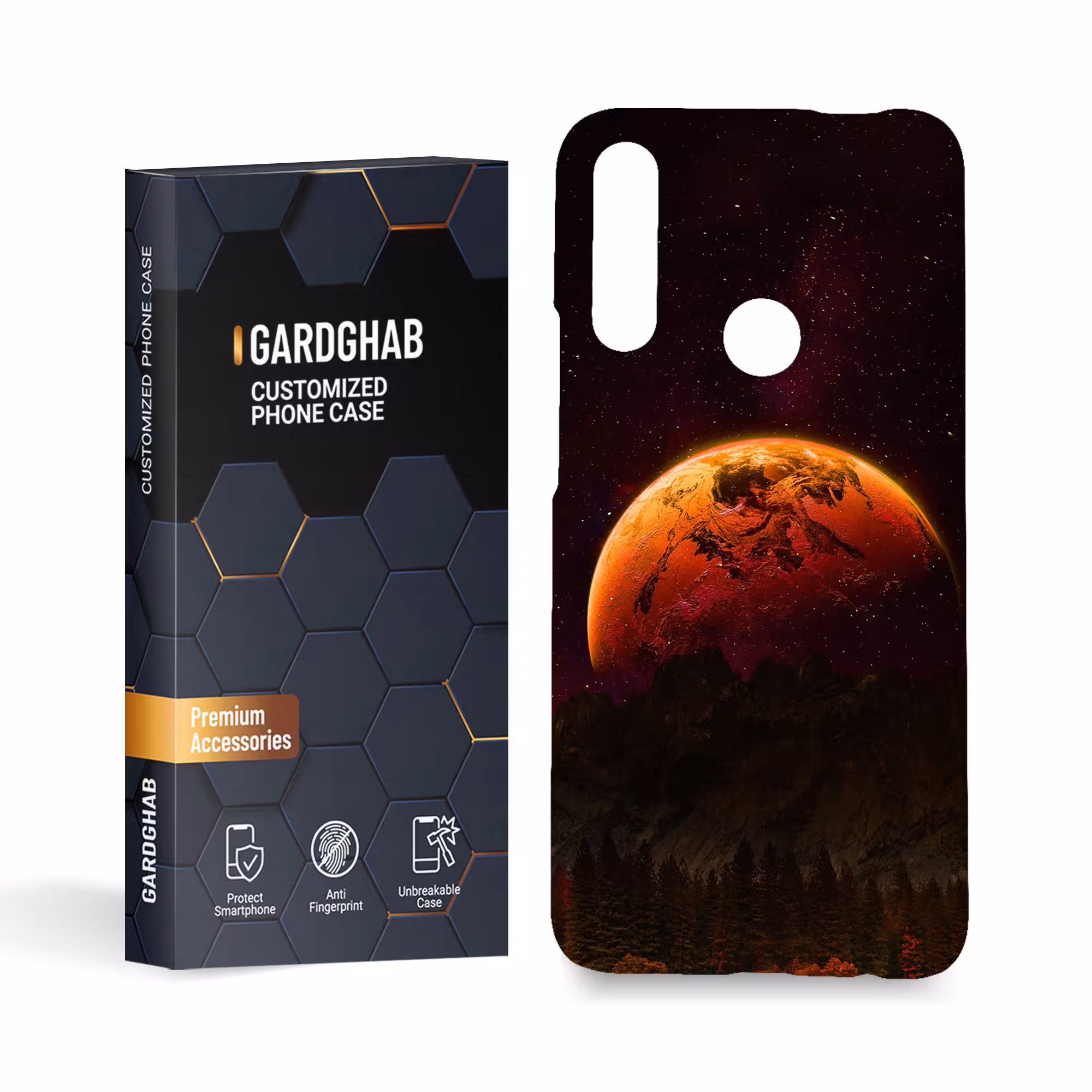 کاور گارد قاب مدل پسرانه مناسب برای گوشی موبایل هوآوی Y9 Prime 2019 / P Smart Z 