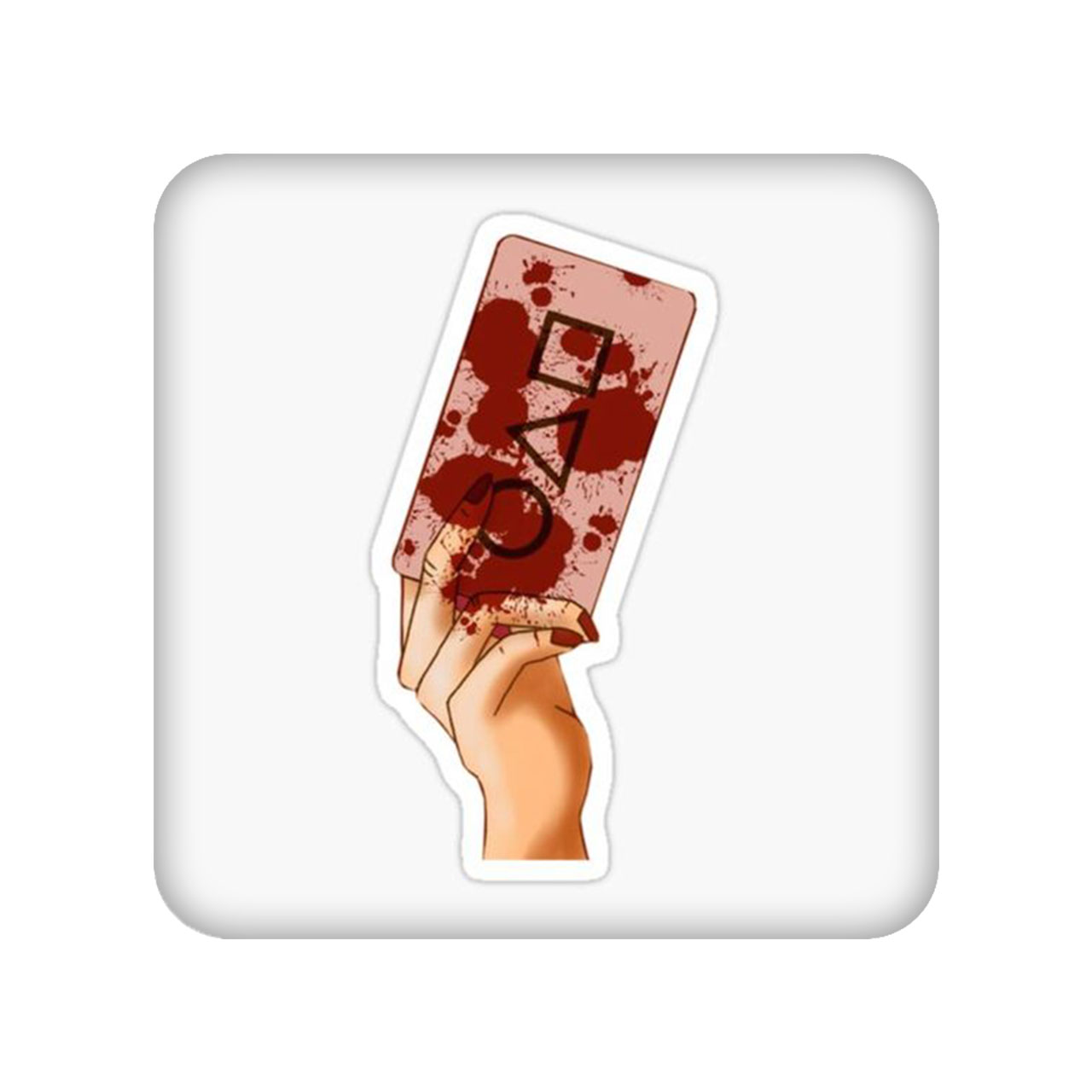 زیر لیوانی مدل Squid Game کد 2200