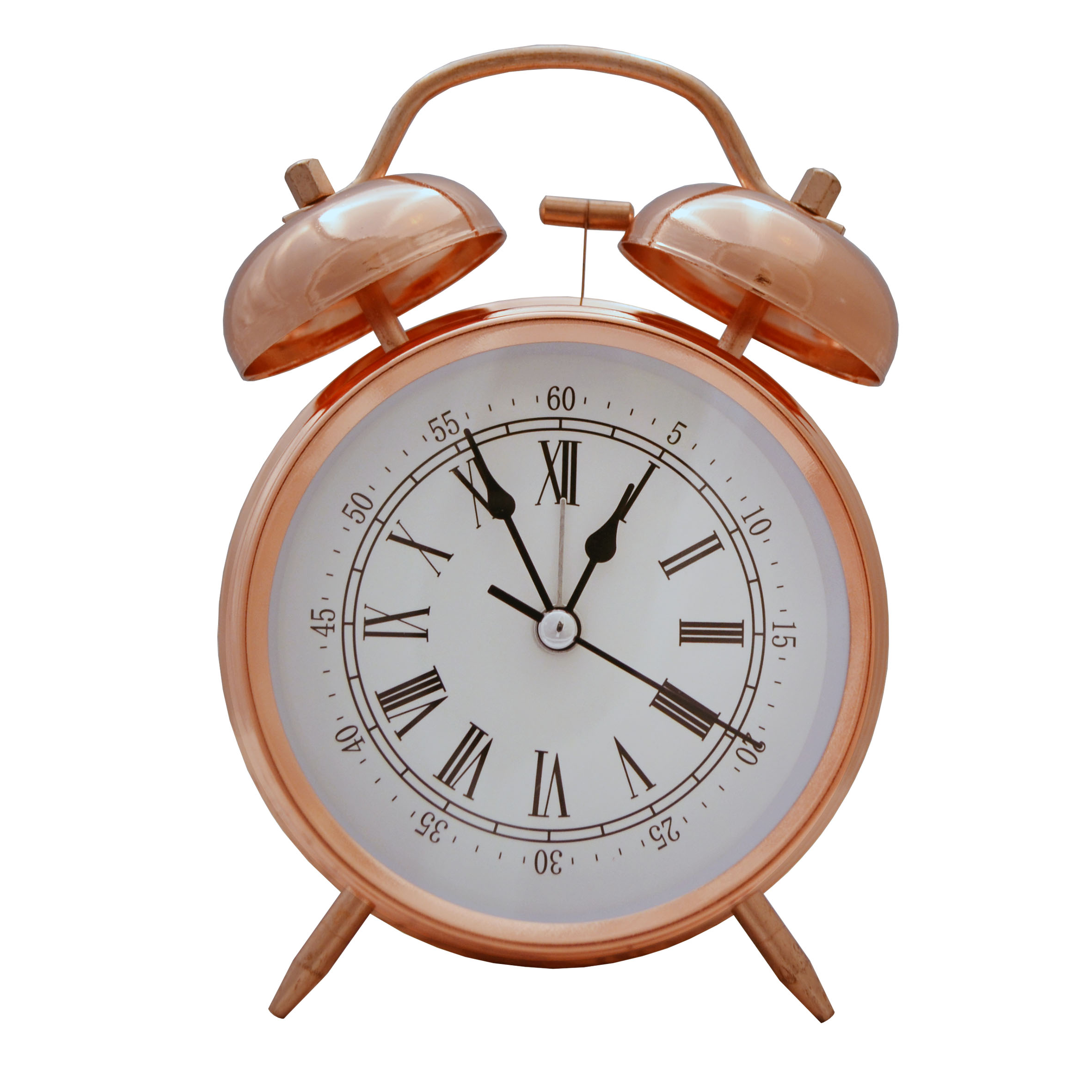 ساعت رومیزی مدل شماطه دار براق طرح رومی