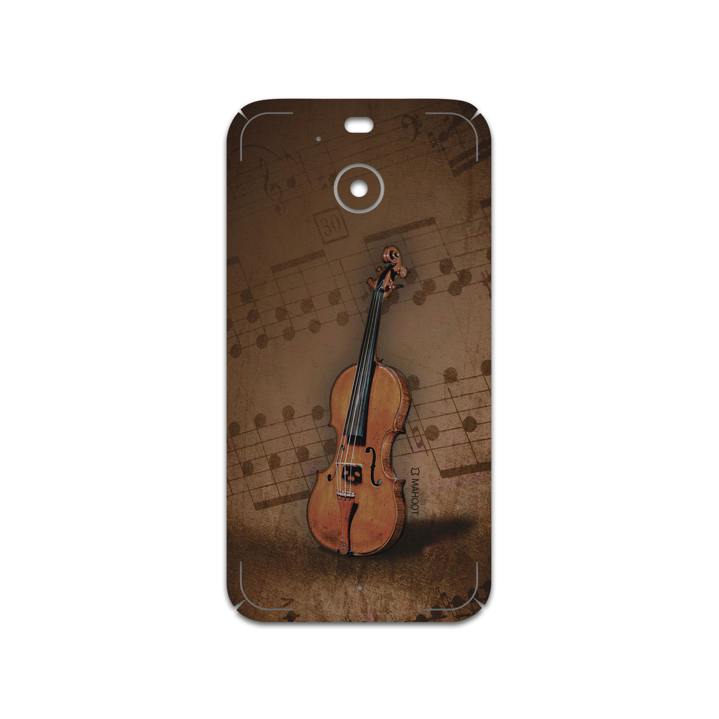 برچسب پوششی ماهوت مدل Violin-Instrument مناسب برای گوشی موبایل اچ تی سی 10 Evo