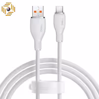 کابل تبدیل 1.2 متری USB به USB-C بیسوس مدل Stellar White P10355703221-B1