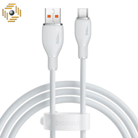 کابل تبدیل 12 متری USB به USB-C بیسوس مدل Stellar White P10355703221-B1