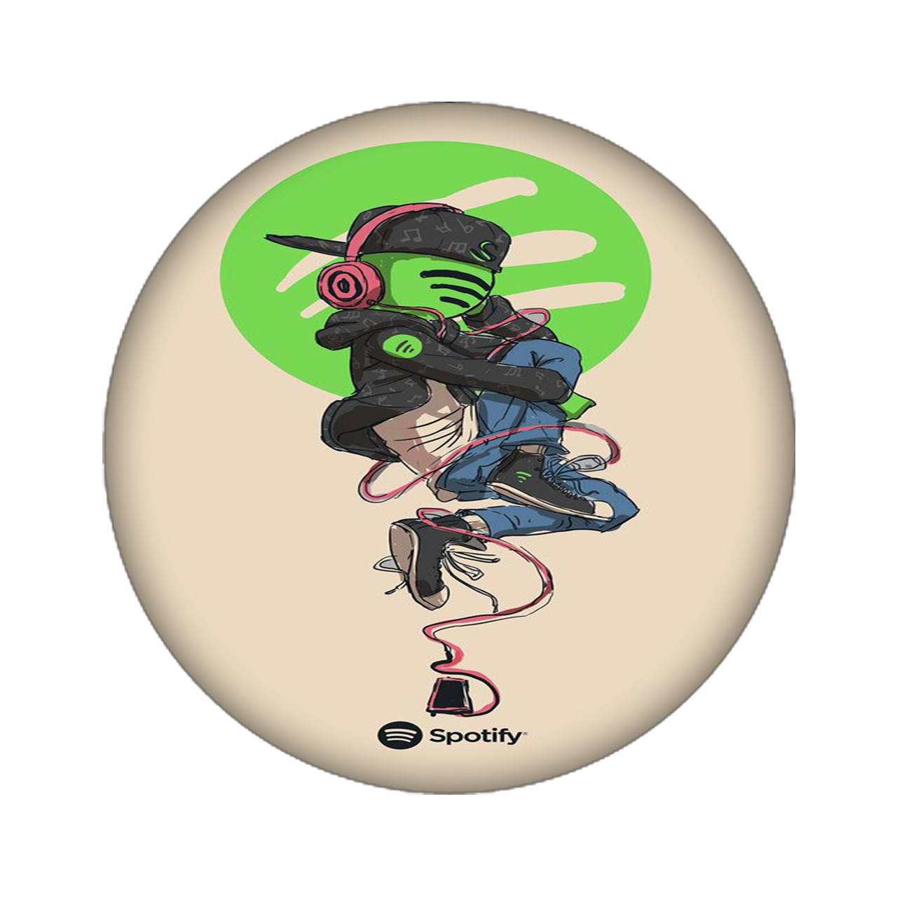 برچسب کنسول بازی مدل spotify کد 2137