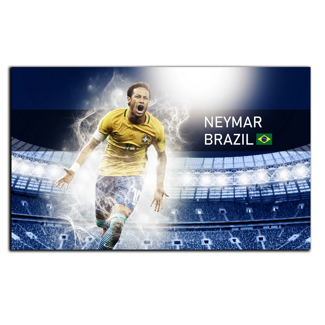 تابلو شاسی بکلیت طرح فوتبال نیمار تیم ملی برزیل مدل SH-S6442