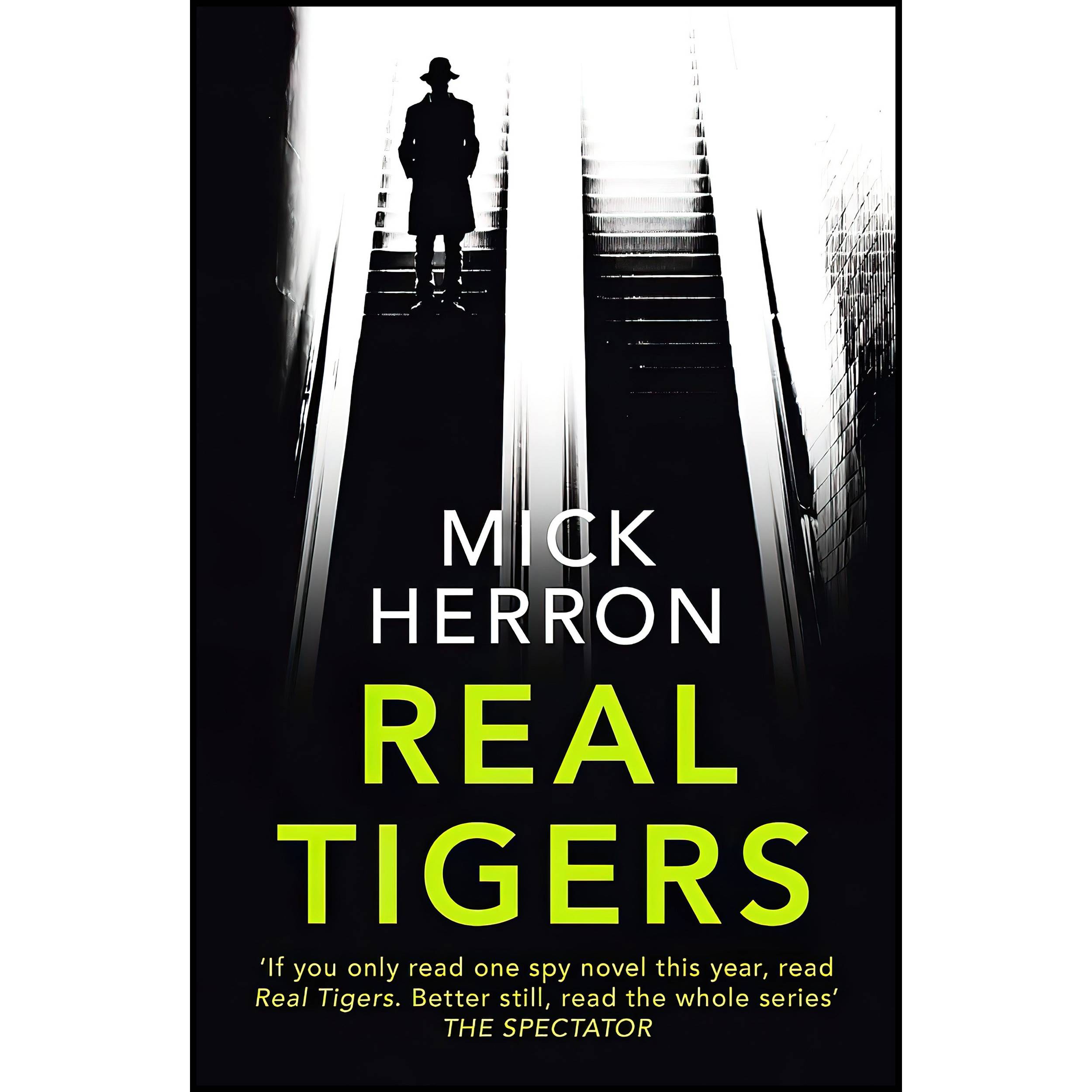 کتاب Real Tigers اثر Mick Herron انتشارات John Murray Publishers Ltd