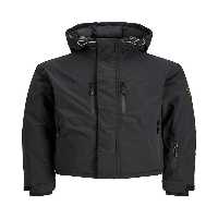 کاپشن مشکی مردانه Jack Jones ژاکت ضد باد JACK JONES Softshell 12241637 Jack &amp; Jones