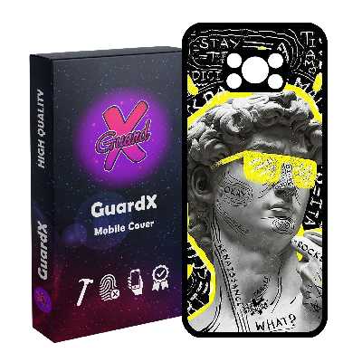 کاور گارد ایکس طرح Art مدل Glass10436 مناسب برای گوشی موبایل شیائومی Poco X3 NFC/Poco X3/Poco X3 Pro