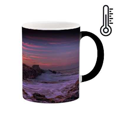 ماگ حرارتی  کاکتی طرح منظره مدل mgh17391