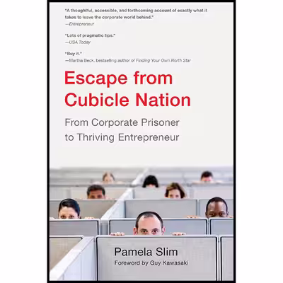 کتاب Escape From Cubicle Nation اثر Pamela Slim انتشارات Berkley