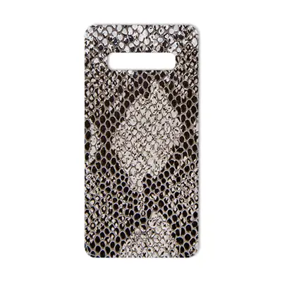برچسب پوششی ماهوت طرح Cobra-Scale مناسب برای گوشی موبایل سامسونگ Galaxy S10