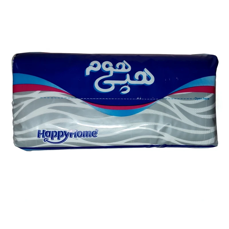 دستمال کاغذی اقتصادی 1 عددی دو لایه 250 برگ هپی هوم
