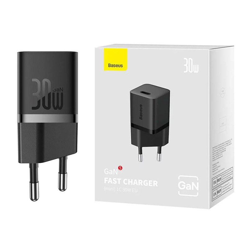 کلگی فست شارژ Baseus GaN5 CCGN070 3A 30W Type-C