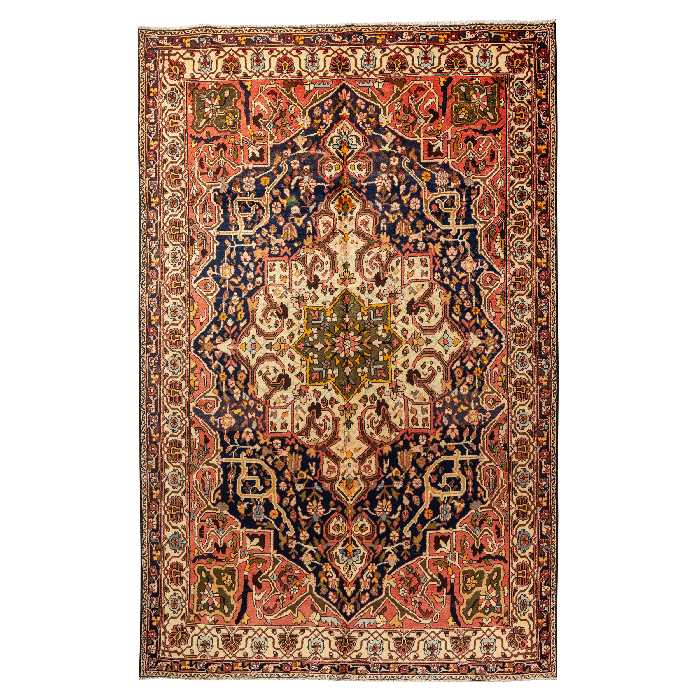 فرش دستبافت شش و نیم متری مدل بختیار کد 42.4336