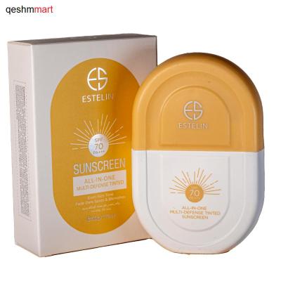 کرم ضد آفتاب رنگی استیلن SPF 70 مدل All-In-One