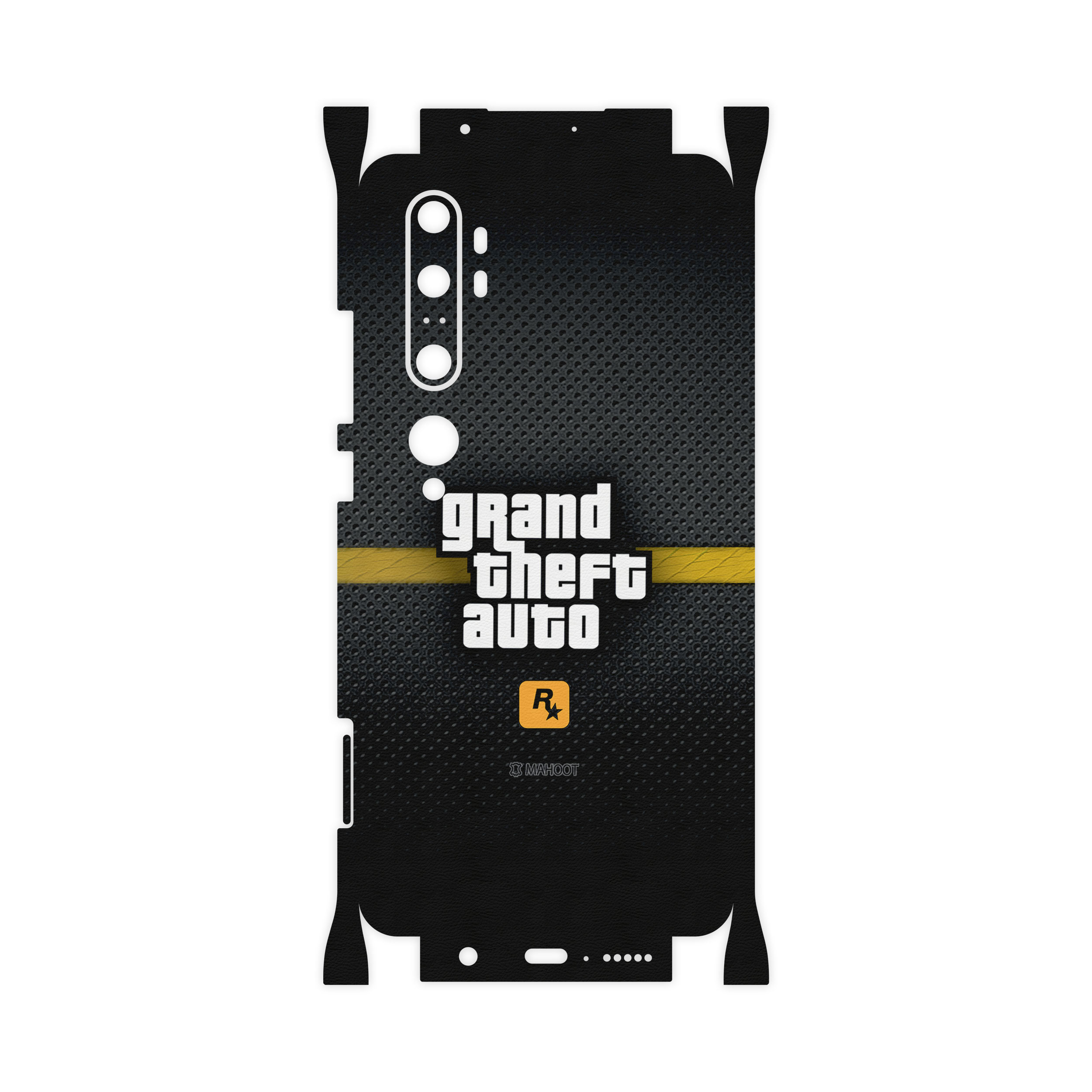 برچسب پوششی ماهوت مدل GTA-Game-FullSkin مناسب برای گوشی موبایل شیائومی MI Note 10 Pro