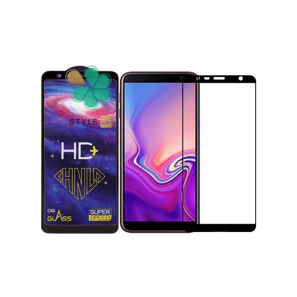 گلس فول گوشی سامسونگ Samsung Galaxy J6 Plus مدل HD Plus
