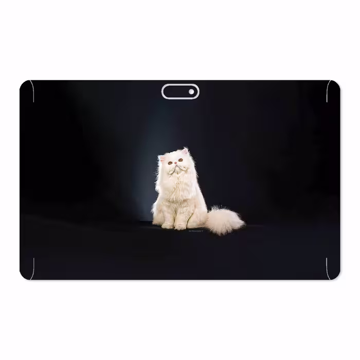 برچسب پوششی ماهوت مدل Persian cat مناسب برای تبلت جی ال ایکس W11 Plus