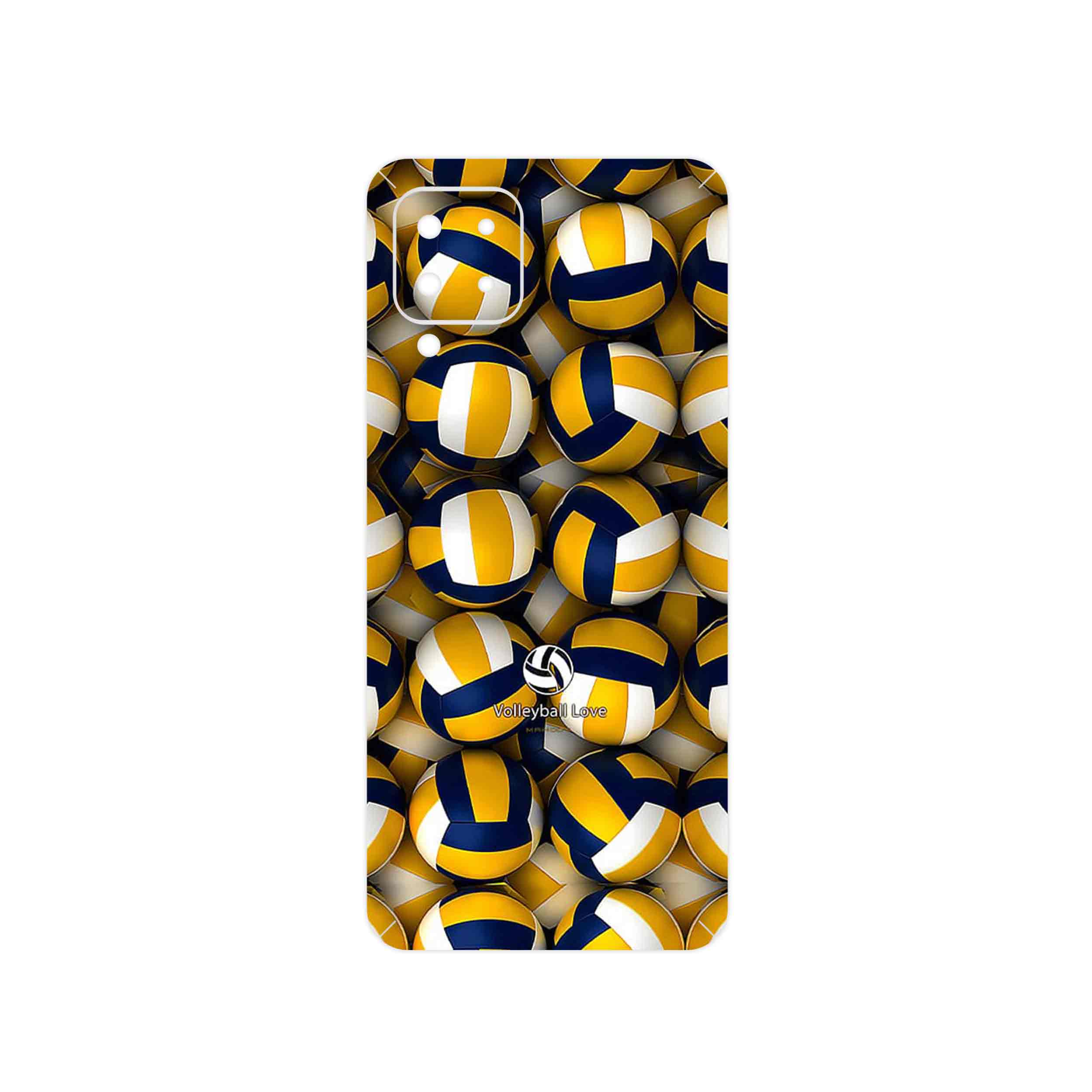 برچسب پوششی ماهوت مدل Volleyball مناسب برای گوشی موبایل سامسونگ Galaxy M22