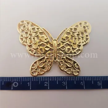 پروانه تزئینی طلایی