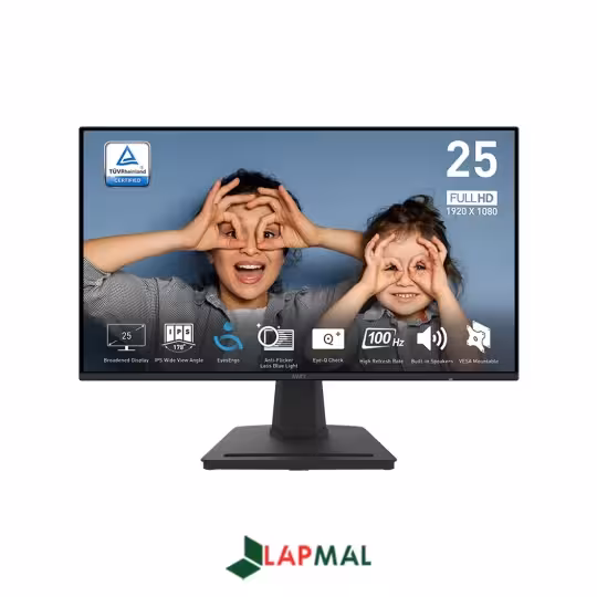 مانیتور ام اس آی مدل PRO MP252 سایز 24.5 اینچ
فروشگاه اینترنتی تخصصی لپتاپ لپ مال