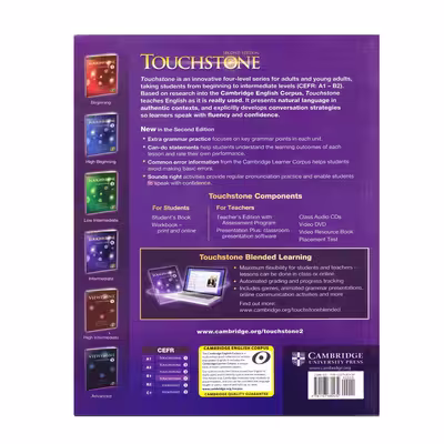 کتاب Touchstone 4 Second Edition اثر جمعی از نویسندگان انتشارات الوندپویان دو جلدی