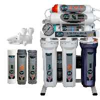 دستگاه تصفیه کننده آب آکوآ کلیر مدل NEW DESIGN2020 - AQN9 به همراه فیلتر مدل 02 مجموعه 3 عددی و کیت نشتی گیر