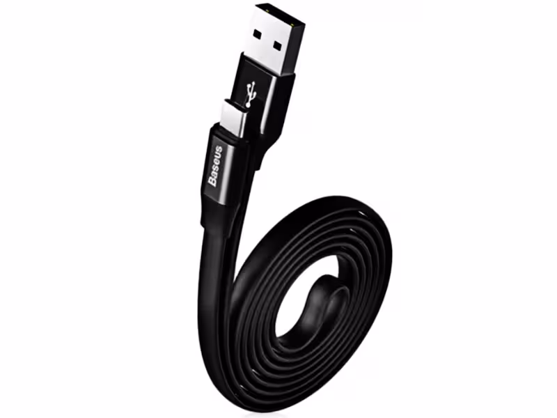 کابل شارژ و انتقال داده Type-C بیسوس مدل Nimble بطول 1.2 متر