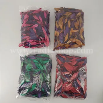 برگ خشک رنگی بسته ای