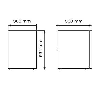  یخچال و فریزر خودرو وایکو مدل CRD-50 