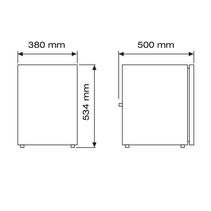  یخچال و فریزر خودرو وایکو مدل CRD-50 