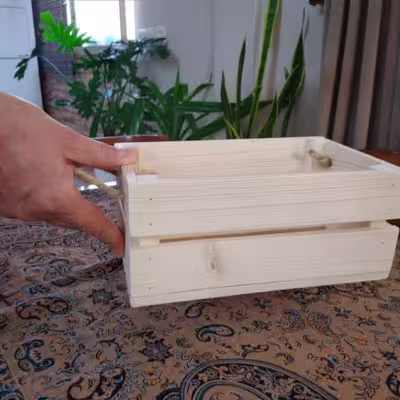 طبقه رومیزی مدل چوبی D10