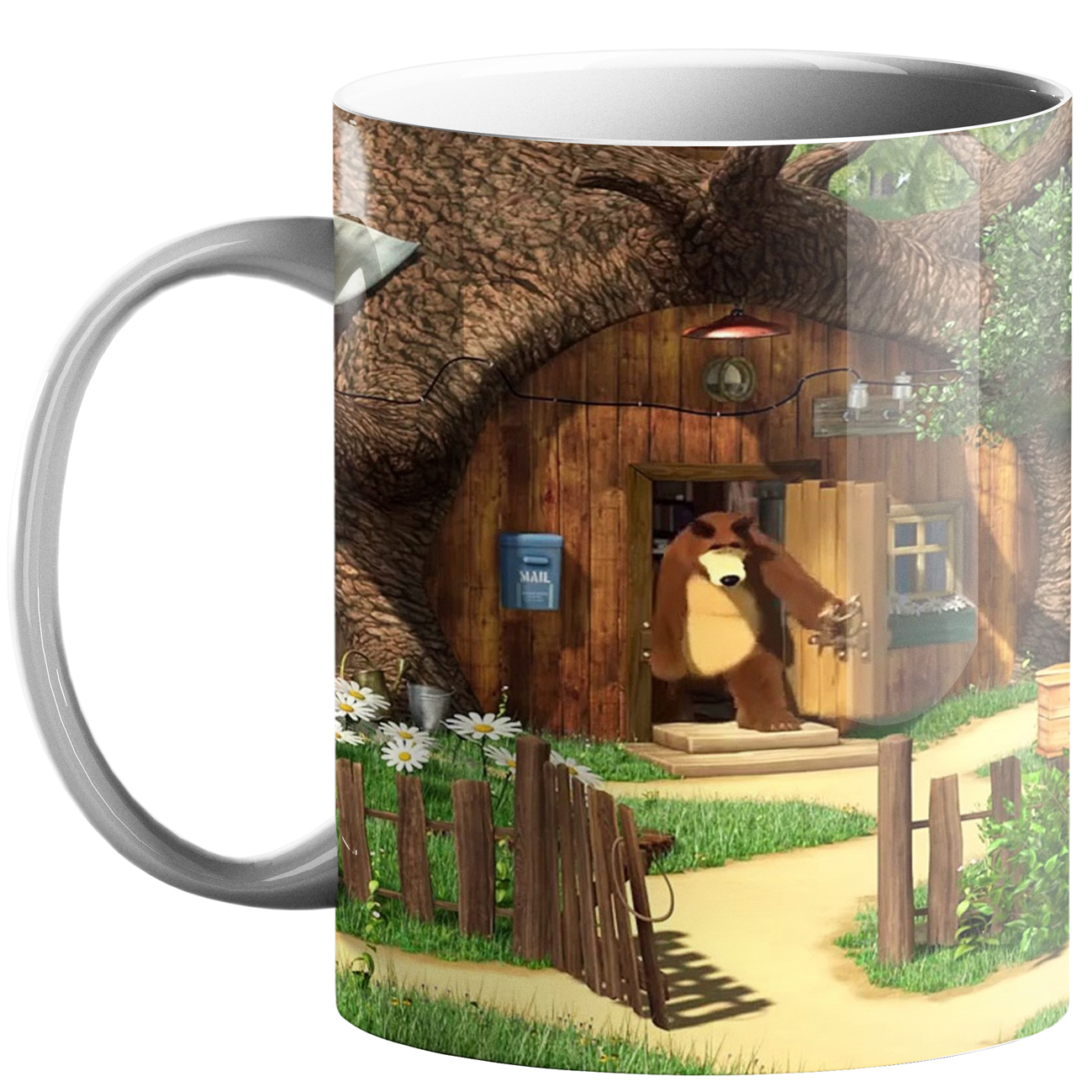 ماگ طرح ماشا و میشا کد m10