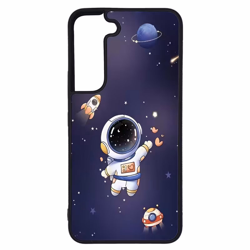 کاور طرح فضانورد کد G-040 مناسب برای گوشی موبایل سامسونگ Galaxy S22 | دیجی قاب دونی