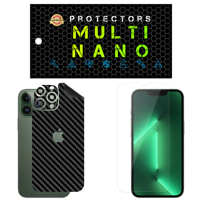 محافظ صفحه نمایش مولتی نانو مدل X-SFC مناسب برای گوشی موبایل اپل iPhone 12 Pro به همراه برچسب پوششی | کالا برتری
