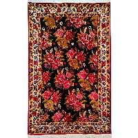 فرش دستبافت سه متری طرح گل رز کد AA411