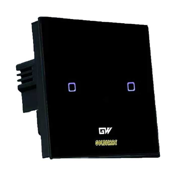 کلید لمسی دو پل توان بالا گلدور