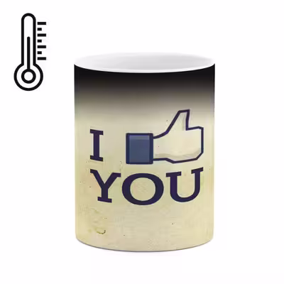 ماگ حرارتی کاکتی طرح I like You مدل mgh15393