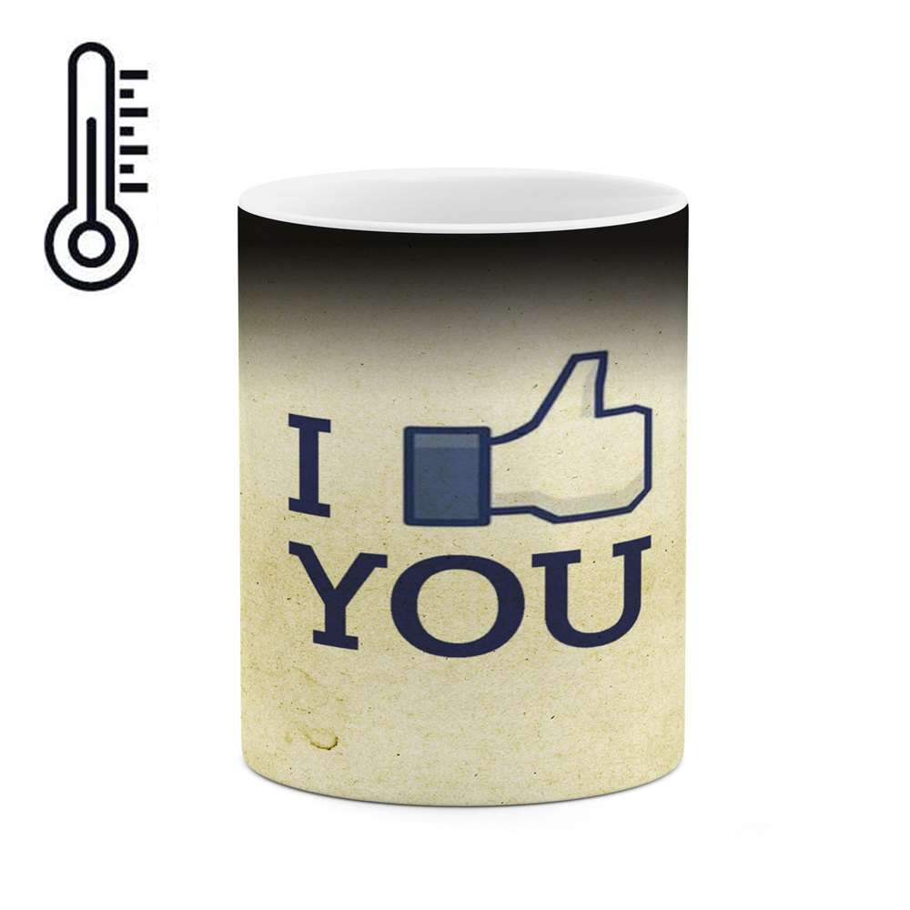 ماگ حرارتی کاکتی طرح I like You مدل mgh15393