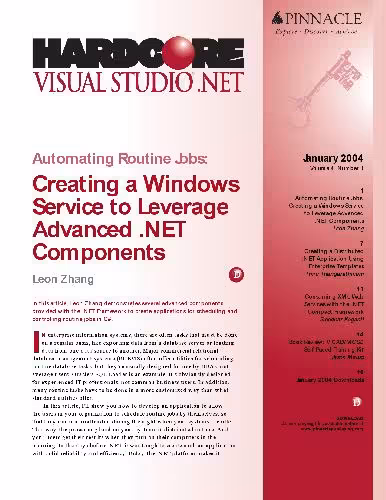 خرید و دانلود نسخه کامل کتاب Hardcore Visual Studio .NET (January 2004)