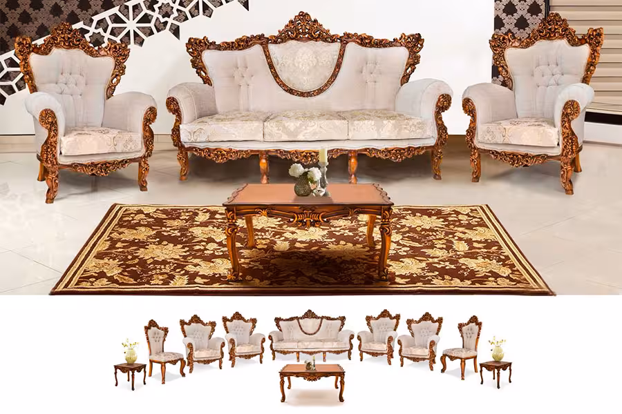 مبل سلطنتی کارن